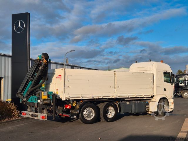 Truck mounted crane SCANIA G490 LB6x2*4HNB Palfinger PK 18002-EH D Funk AHK