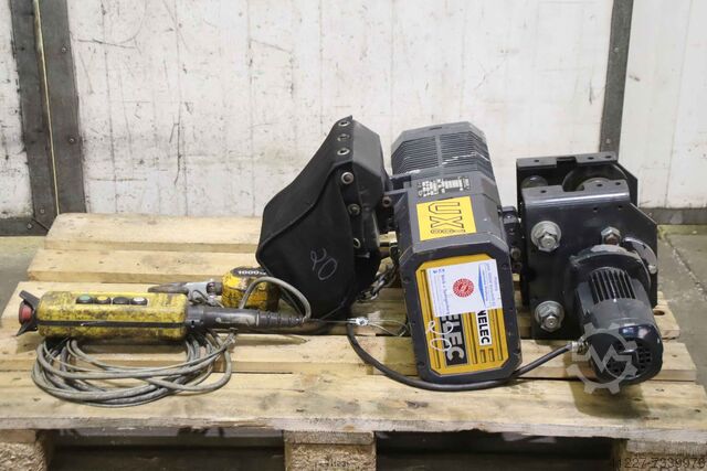 Kettenzug mit Fahrwerk 1000 kg Unelec UX 200UX100 24V2