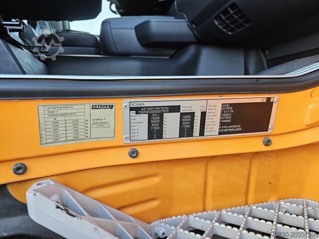 Low loader Scania R410 6x2 / RETARDER + NOOTEBOOM DIEPLADER