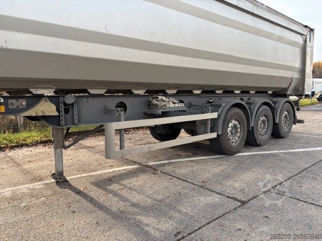 Box semitrailer KEMPF Aluhalbschalenmulde, SKM 35/3 AR, 46 cbm