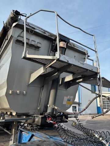 Box semitrailer KEMPF Aluhalbschalenmulde, SKM 35/3 AR, 46 cbm