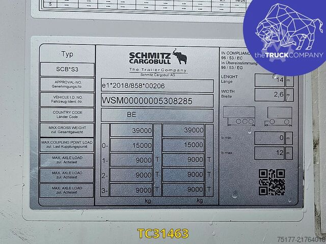 Refrigerated/frozen transport Schmitz Cargobull 