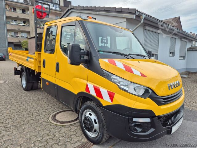 Three-way tipper van IVECO Daily Doka 50C*Kipper*Standheizung*AHK*