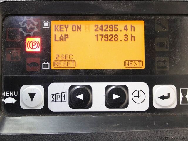 Electric 3-wheel forklift Toyota 8 FBEKT 16