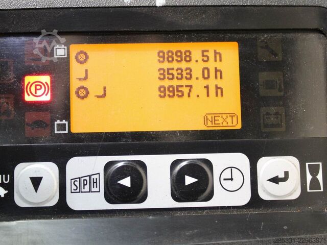 Electric 3-wheel forklift Toyota 8 FBEKT 16