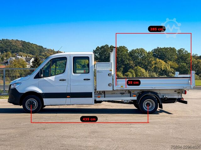 Tipper van MERCEDES-BENZ Sprinter 514 CDI Kipper * Doppel Kabine!