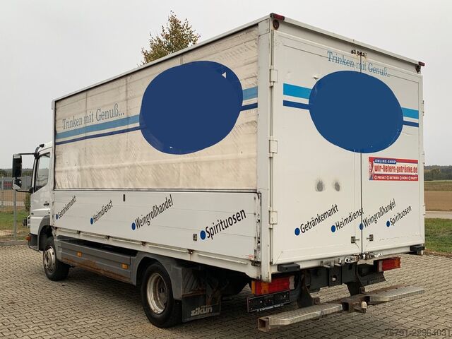 Beverage truck MERCEDES-BENZ Atego 916 816L_ 5m kurz_ Klima_ Bordwände_ Türen