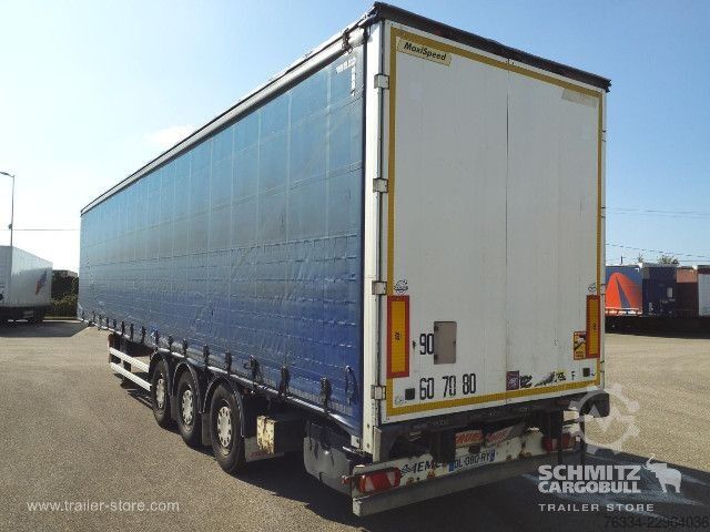 Open semitrailer with tarp Fruehauf Semitrailer Curtainsider Standard