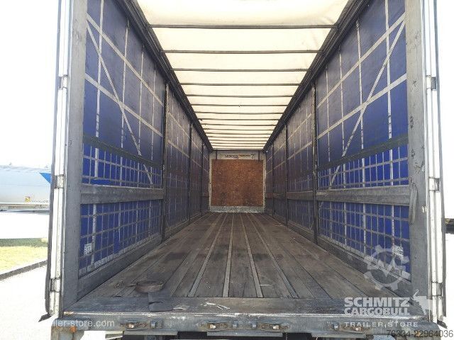 Open semitrailer with tarp Fruehauf Semitrailer Curtainsider Standard