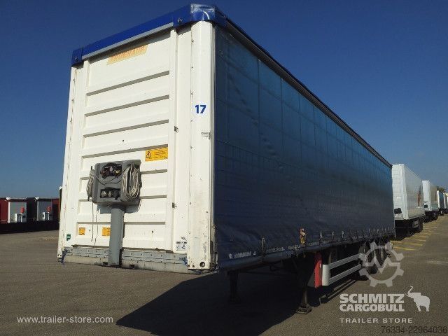 Open semitrailer with tarp Fruehauf Semitrailer Curtainsider Standard