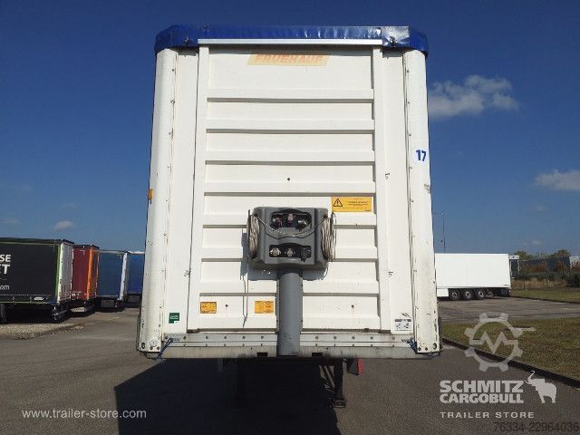 Open semitrailer with tarp Fruehauf Semitrailer Curtainsider Standard