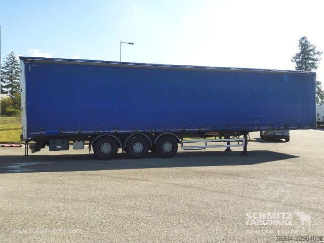 Open semitrailer with tarp Fruehauf Semitrailer Curtainsider Standard