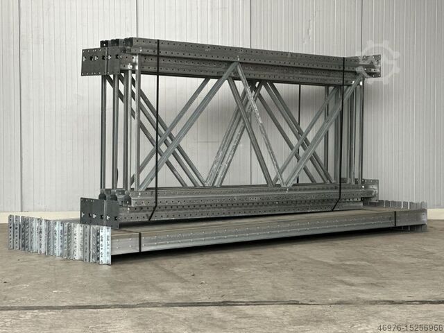 Pallet racking system High-bay warehouse Shelving Dexion P 90 / St.: 2.400 x 1.100 mm/ Tr. 3.000 mm / svz / 15,60 lfm.