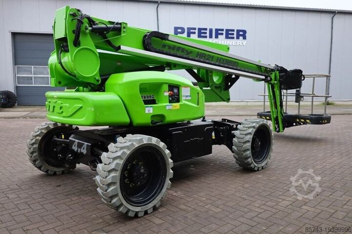 Articulated boom lift Niftylift HR21 HYBRIDE 4x4 MK2 Hybride, 4x4 Drive, 21m Worki