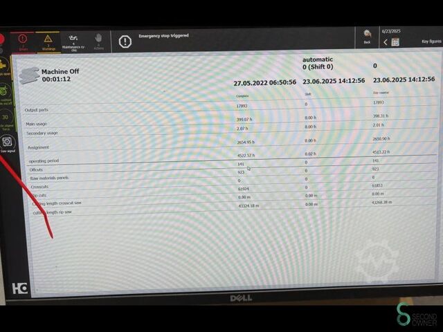 Plattenaufteilsägen  Homag Sawteq B-130 2022 Homag Sawteq B-130