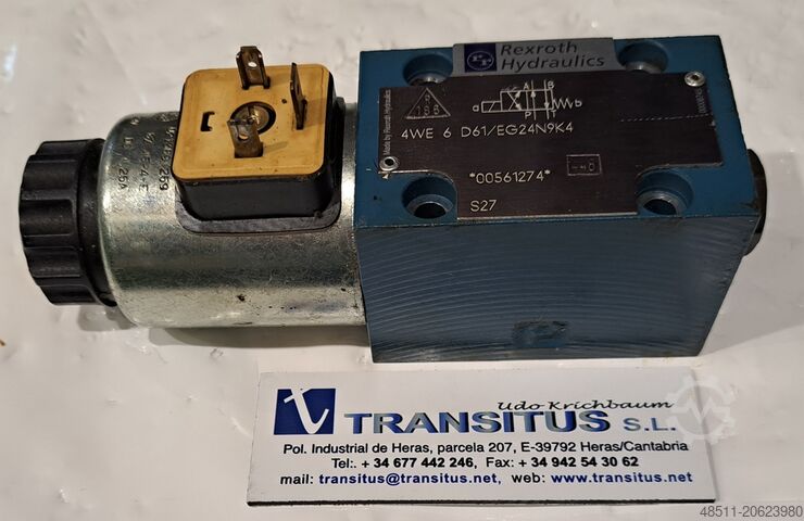 Hydraulic valve REXROTH 4WE6D61-EG24N9K4 00561274 S27