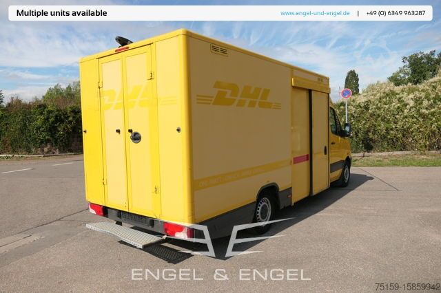 Transporter mit Koffer mercedes-benz SPRINTER 310 CDI MAXI EURO-5 KOFFER REGALE KAMERA DURCHGANG