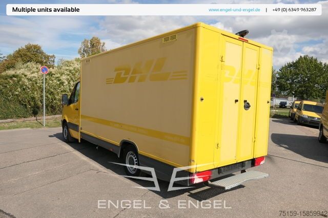 Transporter mit Koffer mercedes-benz SPRINTER 310 CDI MAXI EURO-5 KOFFER REGALE KAMERA DURCHGANG