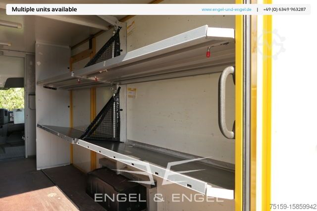 Transporter mit Koffer mercedes-benz SPRINTER 310 CDI MAXI EURO-5 KOFFER REGALE KAMERA DURCHGANG