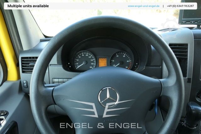 Transporter mit Koffer mercedes-benz SPRINTER 310 CDI MAXI EURO-5 KOFFER REGALE KAMERA DURCHGANG