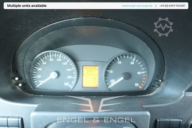 Transporter mit Koffer mercedes-benz SPRINTER 310 CDI MAXI EURO-5 KOFFER REGALE KAMERA DURCHGANG