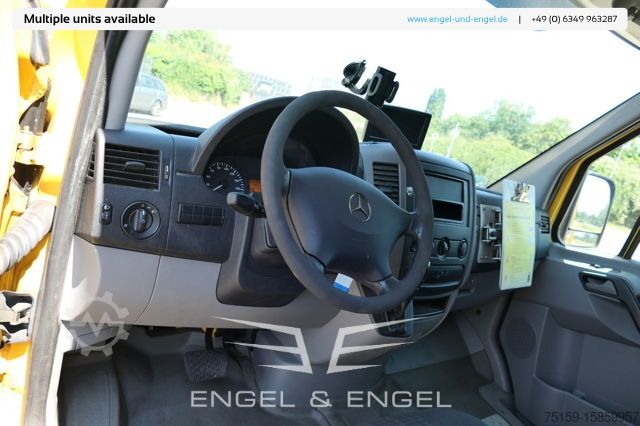 Transporter mit Koffer mercedes-benz SPRINTER 310 CDI MAXI EURO-5 KOFFER DURCHGANG REGALE KAMERA