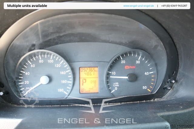 Transporter mit Koffer mercedes-benz SPRINTER 310 CDI MAXI EURO-5 KOFFER DURCHGANG REGALE KAMERA