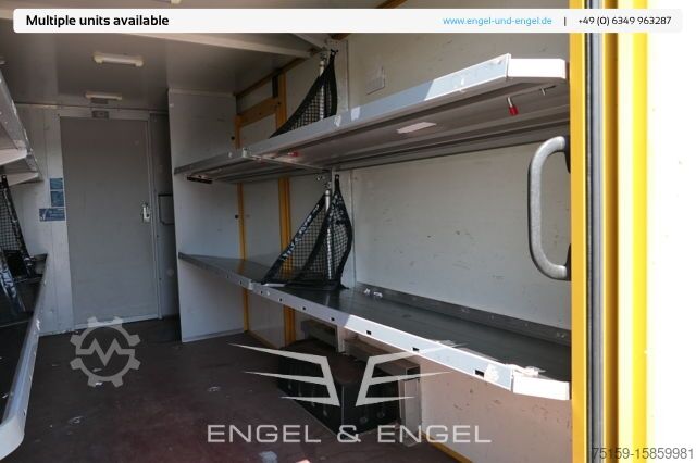 Transporter mit Koffer mercedes-benz SPRINTER 310 CDI MAXI EURO-5 KOFFER DURCHGANG REGALE KAMERA SERVICE