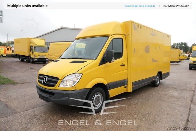 Box van mercedes-benz SPRINTER 310 CDI MAXI EURO-5 KOFFER DURCHGANG REGALE KAMERA SERVICE
