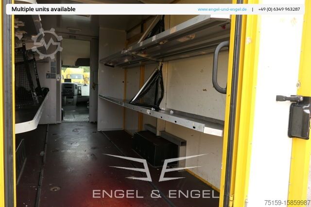 Box van mercedes-benz SPRINTER 310 CDI MAXI EURO-5 KOFFER DURCHGANG REGALE KAMERA SERVICE
