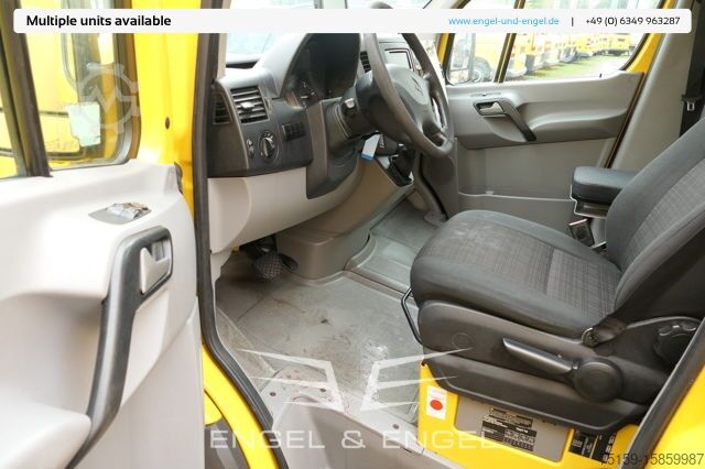 Box van mercedes-benz SPRINTER 310 CDI MAXI EURO-5 KOFFER DURCHGANG REGALE KAMERA SERVICE
