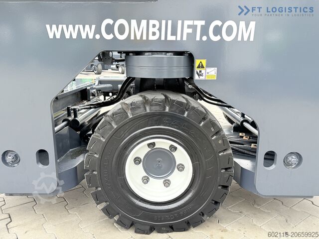 Four-way forklift Combilift C4000 GAS DUPLEX 4600 FREE-LIFT CABIN