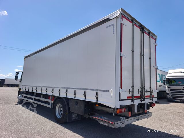 Flatbed truck with tarp DAF 18.290 LF EURO 6