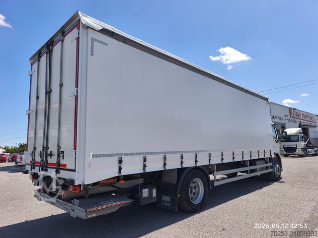 Flatbed truck with tarp DAF 18.290 LF EURO 6