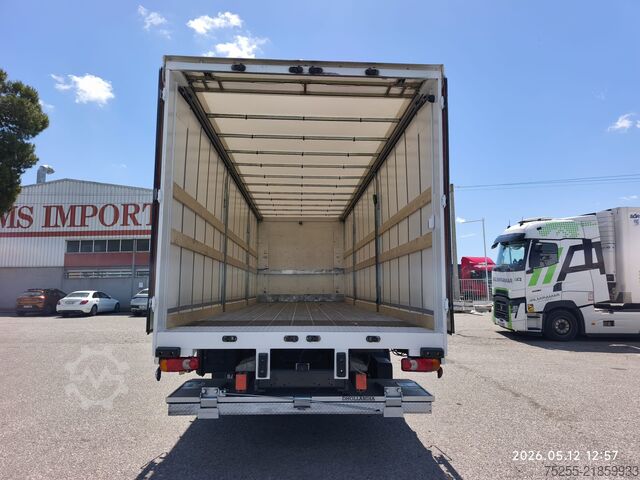 Flatbed truck with tarp DAF 18.290 LF EURO 6