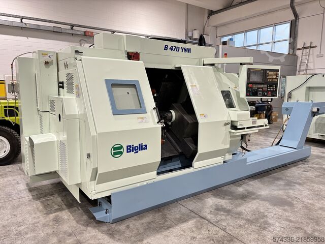CNC lathe BIGLIA B 470 YSM