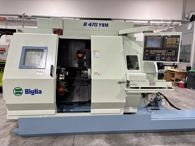 CNC lathe BIGLIA B 470 YSM