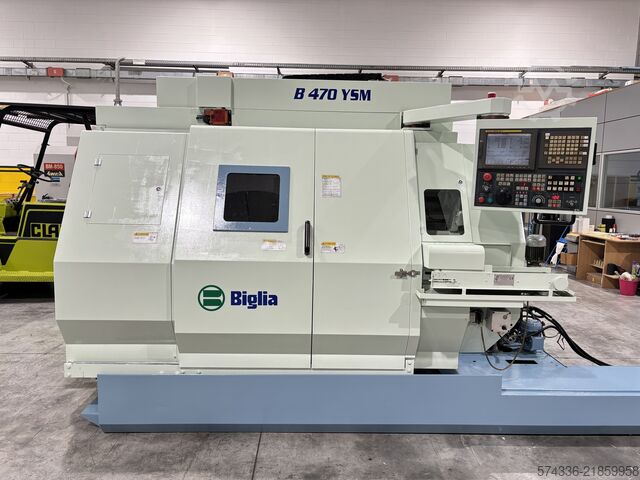 CNC lathe BIGLIA B 470 YSM