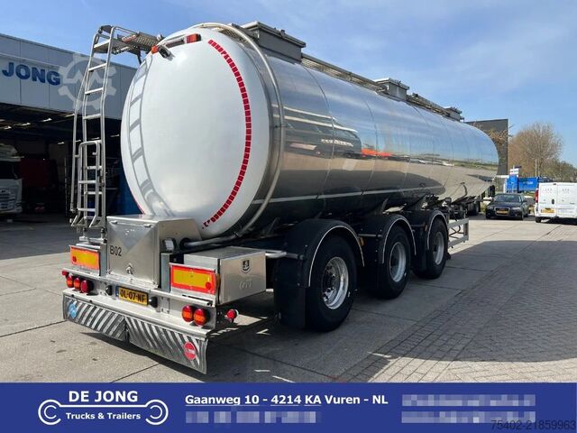 Tank Magyar S43EBT Inox Food Tank / 36.450 Lit / Steering Axle