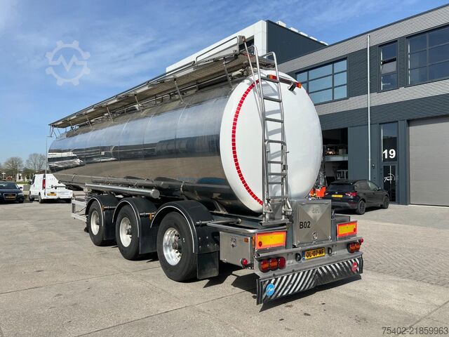 Tank Magyar S43EBT Inox Food Tank / 36.450 Lit / Steering Axle