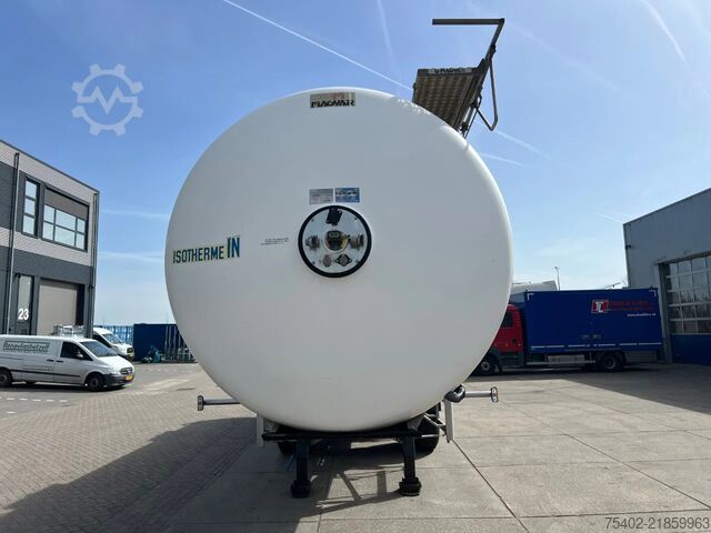 Tank Magyar S43EBT Inox Food Tank / 36.450 Lit / Steering Axle