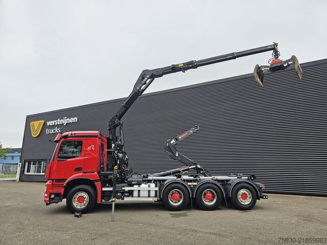 Hook arm system Mercedes-Benz AROCS 3645 8x4 / HIAB Z KRAAN + HAAKARM