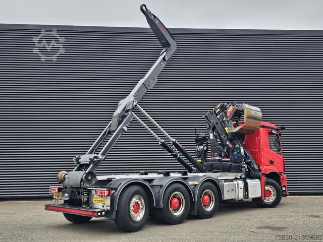Hook arm system Mercedes-Benz AROCS 3645 8x4 / HIAB Z KRAAN + HAAKARM