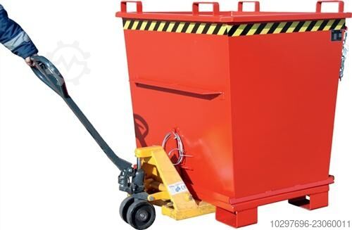 Tipping bottom container 1.0 m³ L1200xW1040xH1270mm - 1 piece  