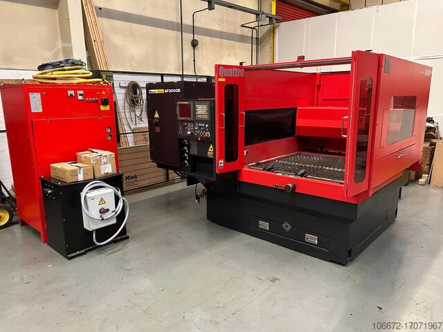 Laser cutting machine Amada QUATTRO 2KW