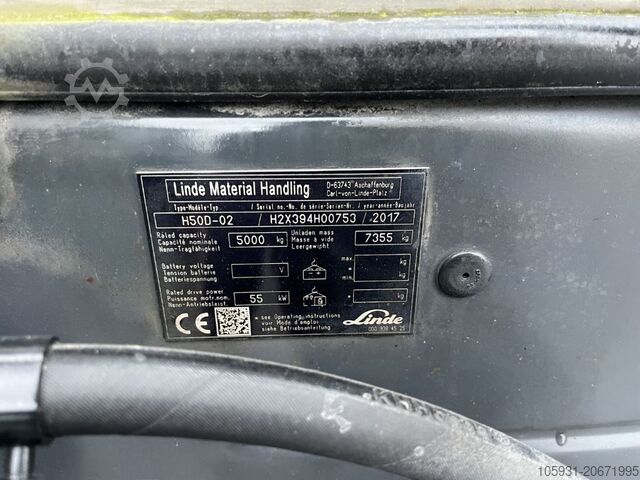 Dieselstapler Linde H50D-02