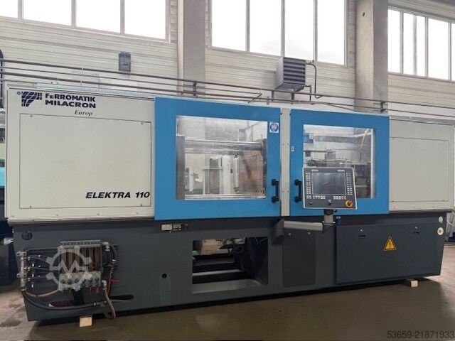 Injection moulding machines - full electric Ferromatik Milacron Ferromatik Milacron Elektra evolution EE110L-300, 2010 (Electric)