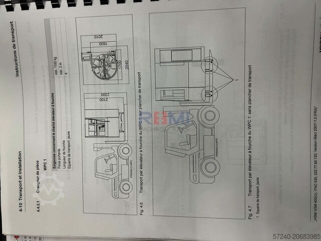 AGIECHARMILLES MIKRON HSM400U – 2007 – 5 Axis machining center MIKRON HSM400U