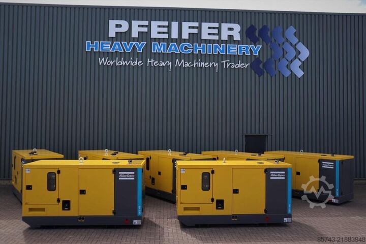 Generator set Atlas Copco QES 105 JD S3A ESF Valid inspection, *Guarantee! D
