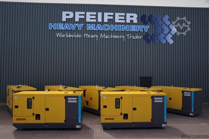 Generator set Atlas Copco QES 105 JD S3A ESF Valid inspection, *Guarantee! D